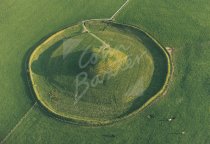 Maes Howe Chambered Cairn, Orkney From Air Postcard (H Std CB)