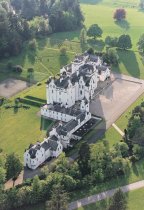 Blair Castle, Perthshire From Air Postcard (V Std CB)