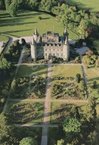 Inverary Castle, Argyll From Air Postcard (V Std CB)