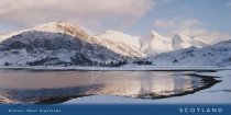 Kintail Mountains & Loch Duich Postcard (H Vis CB)