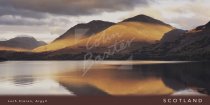 Beinn Sgulaird and Loch Creran, Argyll Postcard (H Vis CB)