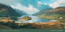 Loch Shiel & Glenfinnan Monument Postcard (H Vis CB)