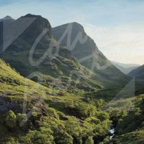 Three Sisters, Glencoe Greetings Card (CB)