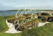 Skara Brae, Orkney 2 Postcard (H Std CB)