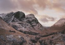 Three Sisters, Glencoe Postcard (H Std CB)