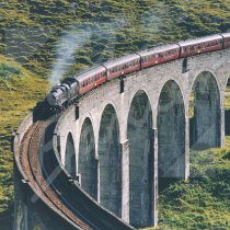 Glenfinnan Viaduct Greetings Card (CB)