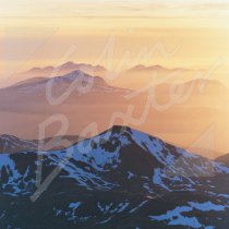 Stob Binnein & Lui, Ben Cruachan Greetings Card (CB)