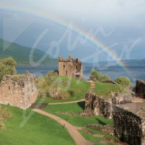 Urquhart Castle Greetings Card (CB)