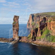 Old May of Hoy & St Johns Hea Greetings Card (CB)