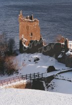 Urquhart Castle & Loch Ness Postcard (V Std CB)