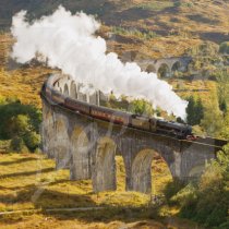 Glenfinnan Viaduct, Lochaber Greetings Card (CB)