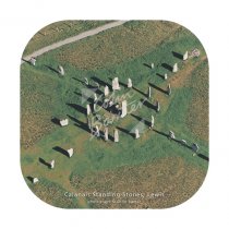 Calanais Standing Stones from air Coaster