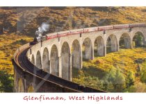 Glenfinnan Viaduct, West Highlands 2 Magnet (H CB)