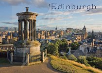 Edinburgh - City from Calton Hill Magnet (H CB)