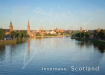 Inverness & River Ness, Highlands Magnet (H CB)