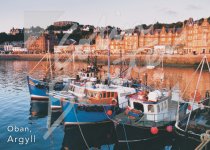 Oban Harbour, Argyll Magnet (H CB)