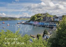 Portree Harbour, Isle of Skye Magnet (H CB)