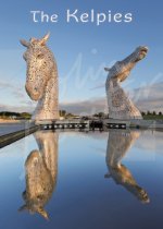 Kelpies at Dawn, Falkirk Magnet (V CB)