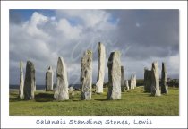 Calanais Standing Stones, Lewis 2 Postcard (H Std CB)