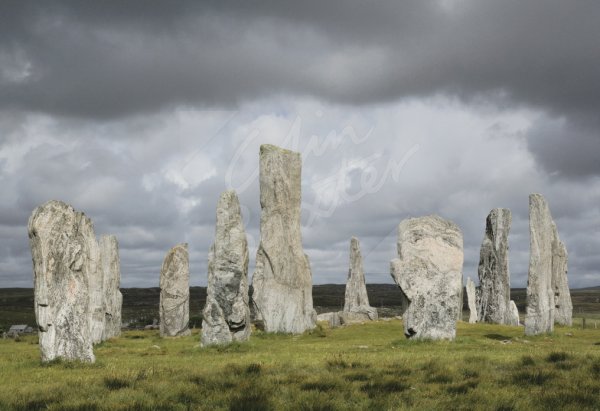 Calanais Standing Stones, Lewis Postcard (H Std CB)