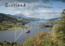 Queen's View, Perthshire Magnet (H CB)