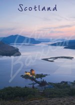 Eilean Donan Castle, Loch Alsh & Skye Magnet (V CB)