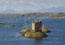 Castle Stalker, Argyll 1 Postcard (H Std CB)