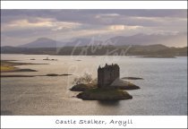 Castle Stalker, Argyll 2 Postcard (H Std CB)