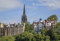 Tolbooth, Ramsay Gardens, Edinburgh Postcard (H Std CB)