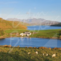 Cuillin Hills & Loch Harport Greetings Card (CB)