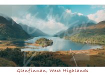 Glenfinnan & Loch Shiel, West Highlands Magnet (H CB)