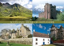 Scotland Home of Outlander Magnet (H LY)