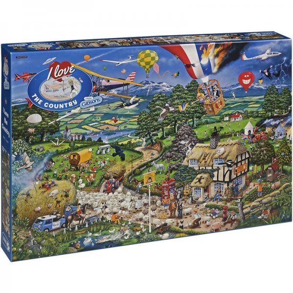 Jigsaw I Love the Country 1000pc