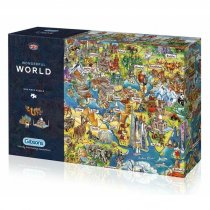 Jigsaw Wonderful World 1000pc (Nov)