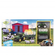 Country Life Farmyard Playset (RRP £7.99v)(Feb)