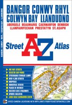 Bangor, Conwy, Rhyl, Cowlyn Bay & Llandudno Street Atlas