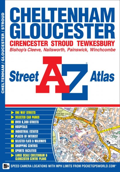 Cheltenham, Gloucester & Stroud Street Atlas