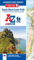 South West Coat Path N.Devon & Somerset Adventure Atlas