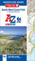 South West Coast Path South Devon Adventure Atlas