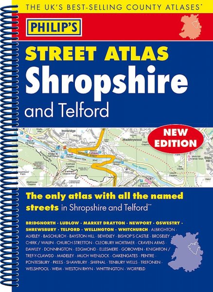 Shropshire & Telford Street Atlas