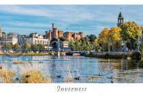 Inverness Castle Long Shot Postcard (H A6 LY)