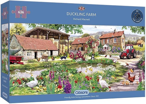 Jigsaw Duckling Farm 636pc