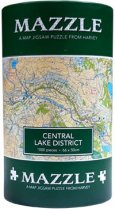 Mazzle Map Jigsaw Central Lake District (Harvey)