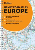 Handy Road Atlas Europe 2021 A5 Spiral(Collins)