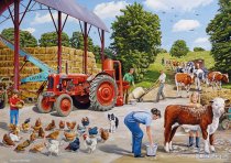 Jigsaw Busy Farmyard 500pc