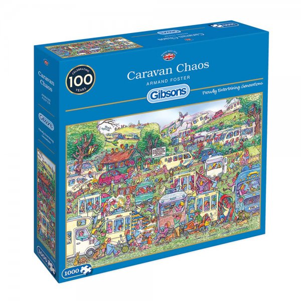 Jigsaw Caravan Chaos 1000pc