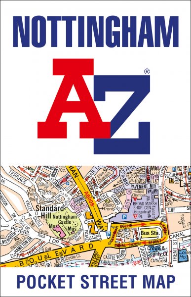 Nottingham Pocket Street Map (AZ) (Apr)