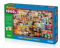 Jigsaw 1980s Shopping Basket 1000pc (Mar