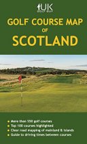 Golf Course Map of Scotland (Apr)