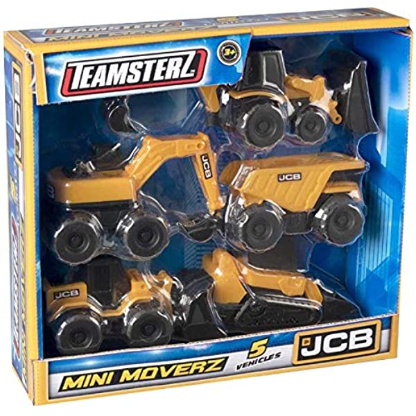 JCB Mini Moverz 5 pack Set